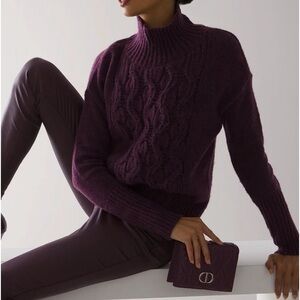 Classic sweater matching jean